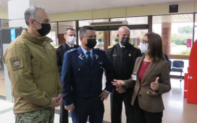 DIRECTORES DEL HOSPITAL MILITAR Y FUERZA AÉREA REALIZARON VISITA DE TRABAJO EN EL HOSPITAL NAVAL “ALMIRANTE NEF”