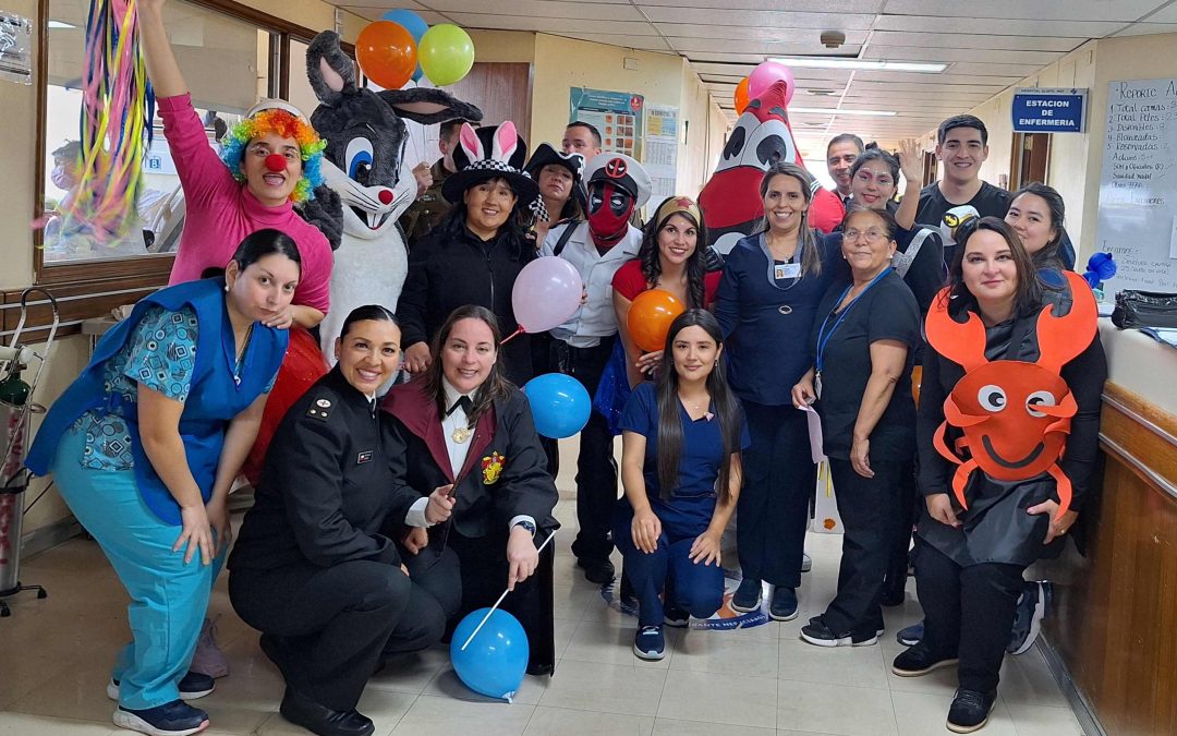 GRUPO ARCOÍRIS DE MAR HNV – TERAPIA DE SONRISAS PARA LOS PACIENTES