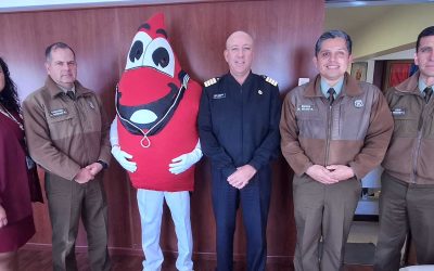 CARABINEROS DE CHILE PARTICIPÓ EN CAMPAÑA “DONANTE 1000” DEL BANCO DE SANGRE HNV