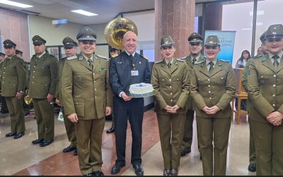 1ª COMISARÍA DE VIÑA DEL MAR REALIZÓ SALUDO CON MOTIVO DEL MES DEL MAR