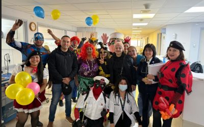 GRUPO “ARCOÍRIS DEL MAR” PRESENTE EN LA DESPEDIDA DEL CÁNCER DE KATHERINE