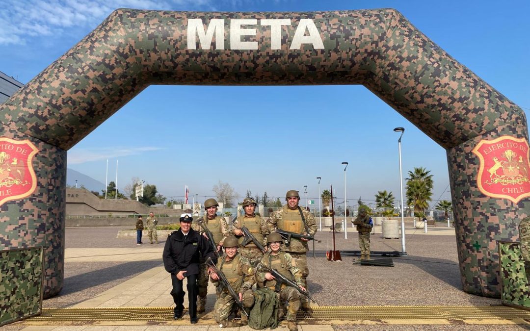 ESTRATEGIA Y RESISTENCIA: HNV DESTACA EN EXIGENTE COMPETENCIA ORGANIZADA POR HOSPITAL MILITAR DE SANTIAGO