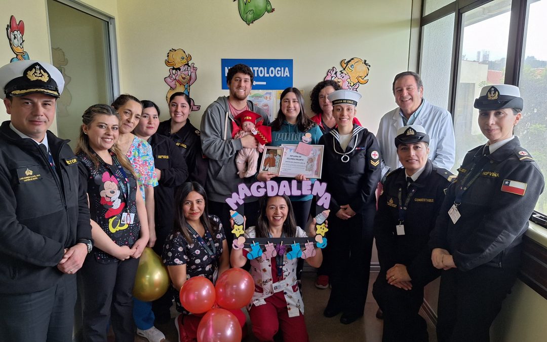 UN MILAGRO LLAMADO MAGDALENA: DESPUÉS DE 79 DÍAS FUE DADA DE ALTA EN EL HOSPITAL NAVAL “ALMIRANTE NEF”