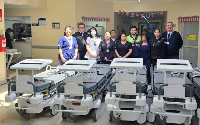 PROYECTO REMES-4 SIGUE AVANZANDO CON MEJORAS EN EL HOSPITAL NAVAL “ALMIRANTE NEF”; ESTA VEZ, CON LA ADQUISICIÓN DE CAMILLAS CLÍNICAS