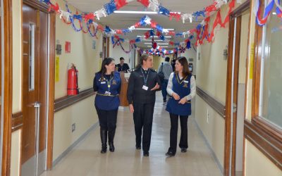 Presidenta de la Fundación “Blanca Estela” visitó el Hospital Naval “Almirante Nef” de Viña del Mar