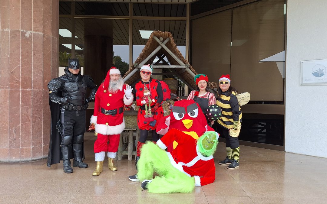 Grupo Arcoíris del Mar llevó alegría y esperanza a pacientes en Navidad