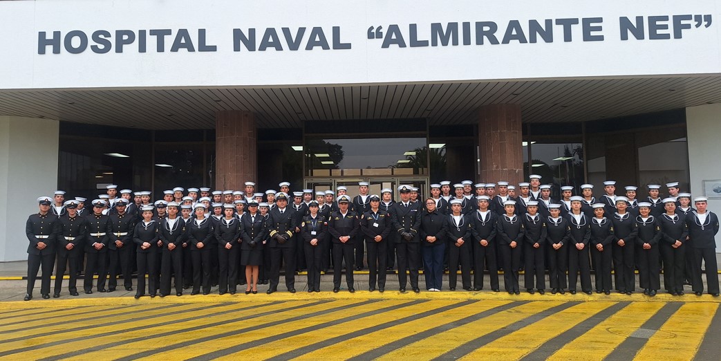 HNV DA LA BIENVENIDA A 85 GRUMETES DE SANIDAD QUE INICIAN SU PRÁCTICA PROFESIONAL