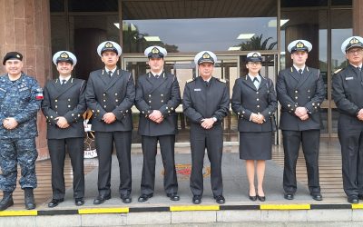ASPIRANTES A OFICIALES DE SANIDAD NAVAL Y DENTAL COMENZARON ACTIVIDADES EN EL HOSPITAL NAVAL “ALMIRANTE NEF”