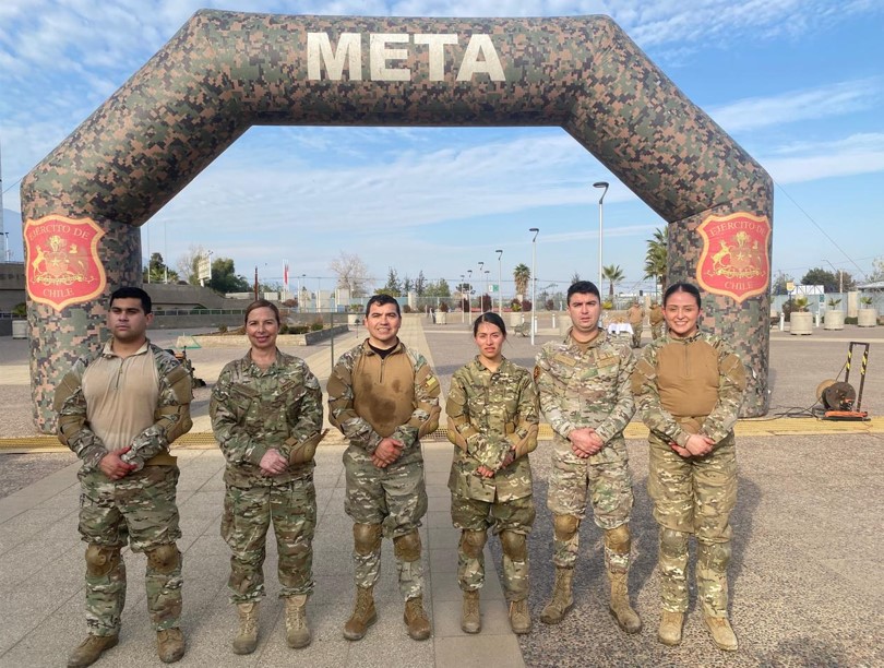 PATRULLA DEL HNV OBTUVO TERCER LUGAR EN COMPETENCIA ORGANIZADA POR EL HOSPITAL MILITAR DE SANTIAGO